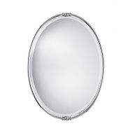 Murray Feiss MR1044PN New London Decorative Mirror, Polished Nickel