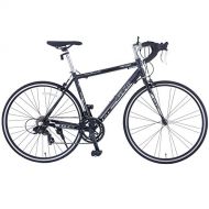 Murtisol Aluminum Comfort Bike 26’’ Commuter Bike Mountain Bike Hybrid Bike for Men & Women 21 Speeds Derailleur, Front & Seat Suspension, Adjustable Seat & Handlebar in 4 Colors