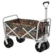 Muscle Carts FBW3621-CAMO Collapsible Folding Utility Wagon, Camo