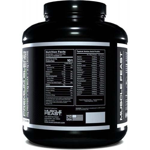  Muscle Feast Premium Blend Protein (Chocolate) 5lbs