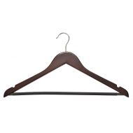 Muscle Rack Wood Suit Hangers - 30 Pack, Cherry