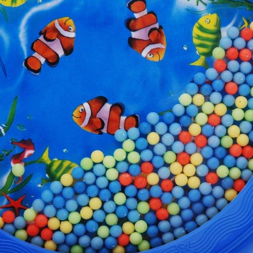  [아마존베스트]Musfunny Ocean Drum Wave Bead Drum Gentle Sea Sound Music Gift Musical Educational Toy Tool for Kid Child Baby