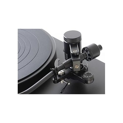  Music Hall Stealth 3-Speed Direct-Drive Audiophile Turntable with a Unique Multi-Layer Plinth Design | Pre-Mounted Ortofon 2M Blue Cartridge | 9” S-Shape Tonearm w/Detachable Headshell |