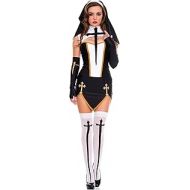 할로윈 용품Music Legs - Sexy Bad Habit Nun Costume