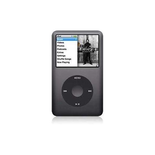  Music Player iPod Classic 6th Generation 120gb Black Packaged in Plain White Box