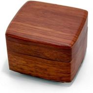 MusicBoxAttic Solid Wood 18 Note Music Box, Small Musical Jewelry Box for Jewelry Storage  Choose Custom Tune from 400+ Song Choices, Matte Finish Elegant Music Boxes for Christmas