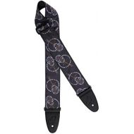 [아마존베스트]Ortega Guitars Ortega Strap Series OSN-65SKBK Guitar Strap Black