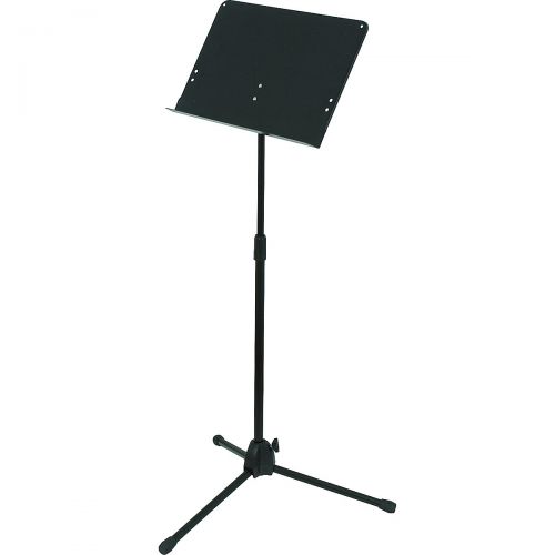  Musicians Gear},description:Sheet music stand folds up for compact storage and transport. Height is adjustable from 37.01 to 58.07.