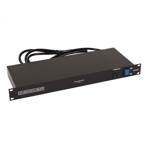  Musicians Gear},description:Musicians Gear 9-outlet power conditioner and distribution center is a perfect single space addition to any rack.