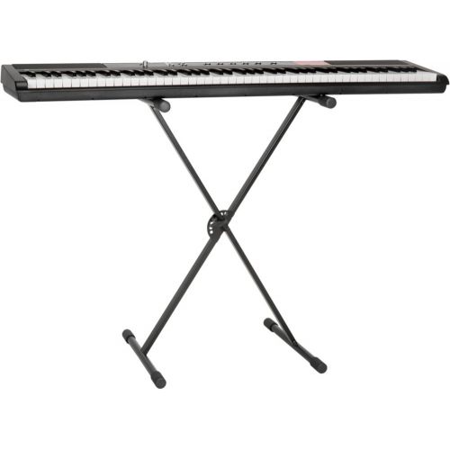  Musicians Gear KBX1 Single-Braced Keyboard Stand Black