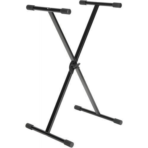  Musicians Gear KBX1 Single-Braced Keyboard Stand Black