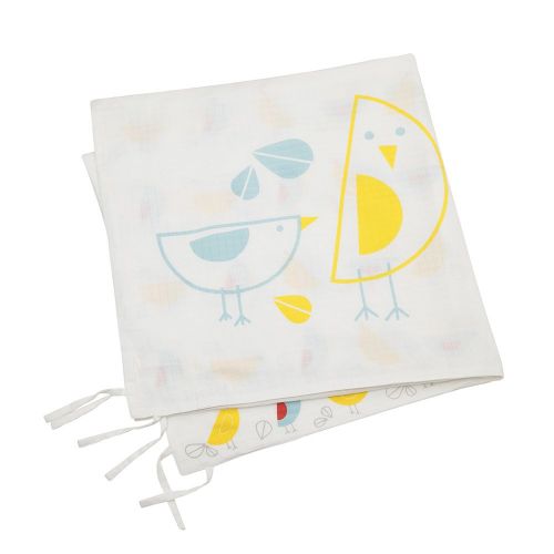  Car Window Shade for Baby by Musluv - UPF 50+ Multipurpose Cotton Nursing Cover,...