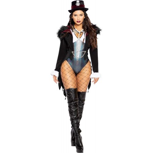  할로윈 용품Musotica Sexy Voodoo Queen Snakeskin Romper Halloween Costume