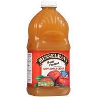 Musselmans 100% Fresh Pressed Apple Cider, 37.25 Pound (Pack of 8)