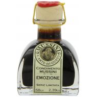Mussini 20 Year Balsamic Vinegar, Emozione Balsamica, 2.39 Ounce Glass Bottle