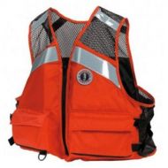 Mustang Survival Life Jacket, L/XL, Orange