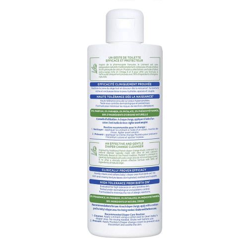 무스텔라 [아마존베스트]Mustela Liniment, Natural No-Rinse Baby Cleanser for Diaper Change, with Extra-Virgin Olive Oil, 13.52 Fl. Oz