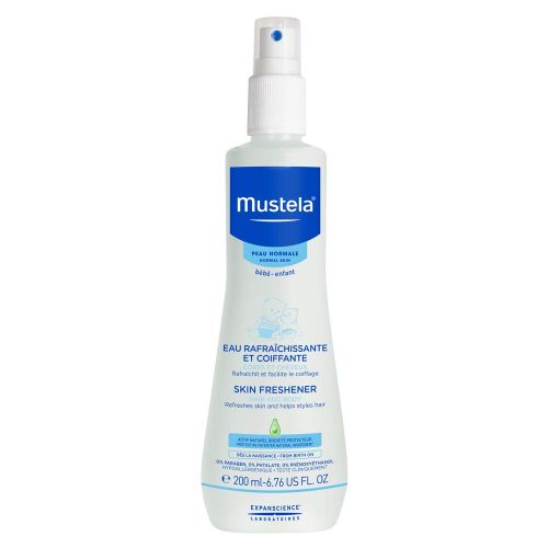 무스텔라 [아마존베스트]Mustela Skin Freshener, Freshen Skin and Style Hair, for Baby, with Natural Avocado Perseose, 6.76 Ounce