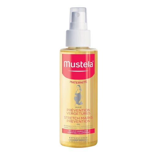 무스텔라 [아마존베스트]Mustela Stretch Marks Prevention Oil, Pregnancy Skin Care Oil, with Natural Avocado Oil, 3.54 Ounce