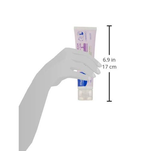 무스텔라 Mustela Diaper Rash Cream 1 2 3, Prevents and Protects, with Natural Avocado Perseose, Fragrance-Free, 3.8 Ounce, Available in 1-Pack or 3-Pack