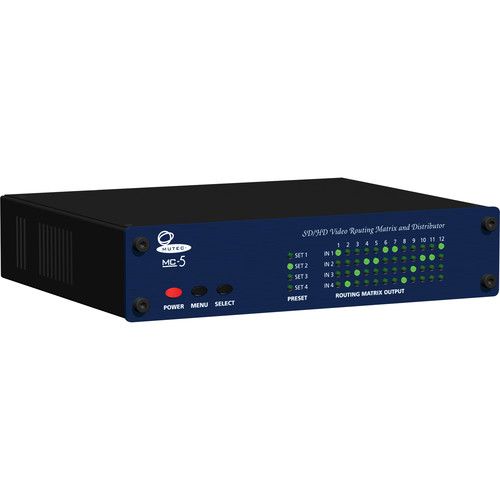  Mutec MC-5 SD/HD Video Routing Matrix and Signal Distributor