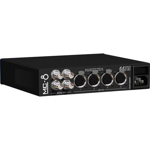  Mutec MC8 Multichannel Audio Format and 8-CH SRC AES3 to AES3id
