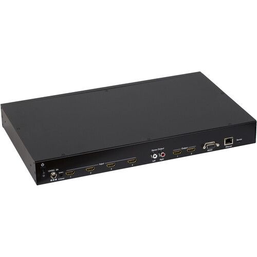  MuxLab 4x2 HDMI 2.0 Quad-View Processor (EU Power Plug)