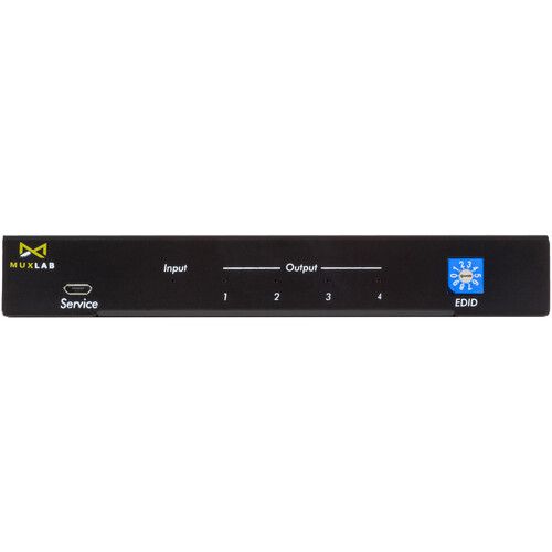  MuxLab 1x4 UHD 4K60 HDMI Splitter