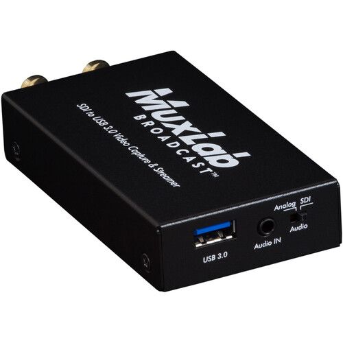  MuxLab SDI to USB 3.0 Video Capture & Streamer