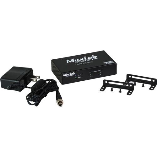  MuxLab 1x2 4K HDMI Splitter