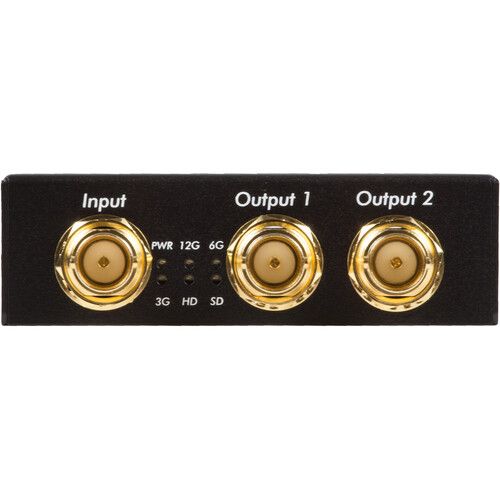  MuxLab 12G-SDI 1x4 4K60 Splitter/Distributor for 4 Displays