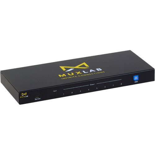  MuxLab 1 x 8 UHD 4K HDMI Splitter