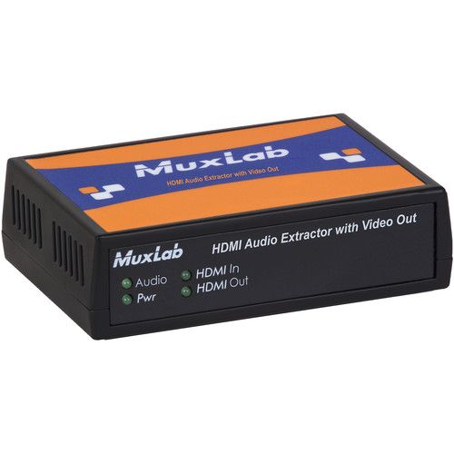  MuxLab HDMI Audio Extractor with Dolby & DTS Downmixer