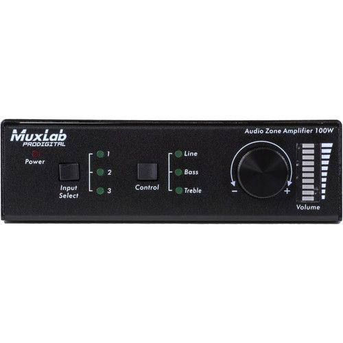  MuxLab Audio Zone Amplifier 100W