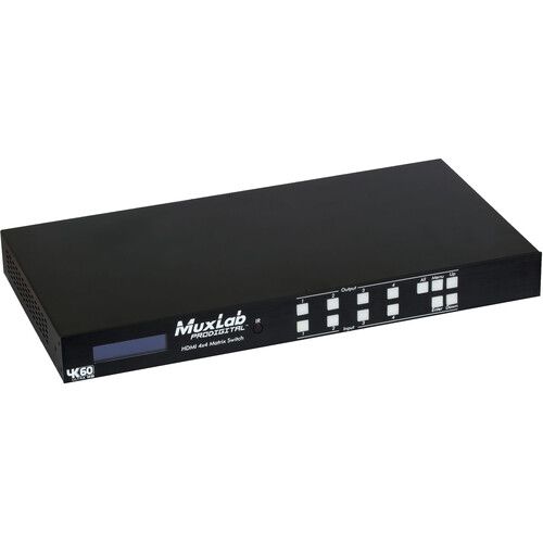  MuxLab 4x4 4K60 HDMI Matrix Switch (UK)