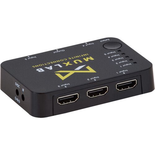  MuxLab 5x1 HDMI Switcher with 4K Support
