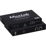 MuxLab HDMI 4K/60 KVM over IP Extender Receiver