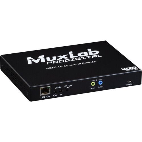  MuxLab HDMI 4K/60 KVM over IP Transceiver 10GB (Fiber)