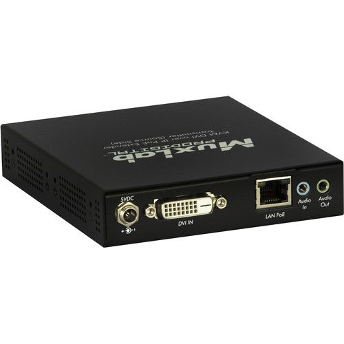  MuxLab KVM DVI over IP PoE Extender Transmitter (330')