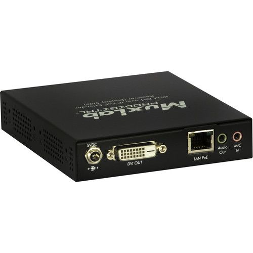  MuxLab KVM DVI over IP PoE Extender Transmitter (330')