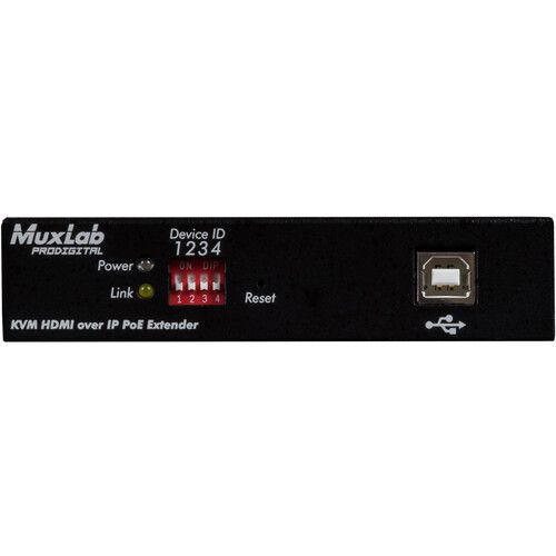  MuxLab UHD 4K KVM HDMI-over-IP PoE Extender Transmitter