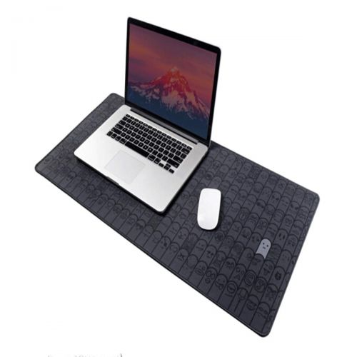  Muziwenju Mouse Pad, Gaming Mouse Pad Large Size 8003803mm/10003803mm, Office Desk Pad with Stitched Edge for PC/Laptop, Gray, (Color : Gray, Size : 10003803mm)