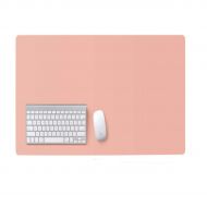 Muziwenju Mouse Pad, Double-Sided/Two-Color Mouse Pad, Large, Office Game Table Mat, Oversized Desk Desk Pad, Desktop Waterproof Mouse Pad, 9045CM, Sky Blue + Pink/Pink + Purple,