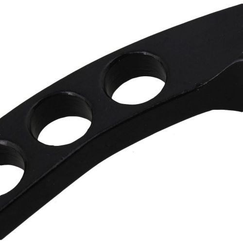  [아마존베스트]Mxfans Black Aluminium Alloy Neck Strap Balancer with 4 Holes for JR Transmitter