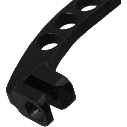  [아마존베스트]Mxfans Black Aluminium Alloy Neck Strap Balancer with 4 Holes for JR Transmitter