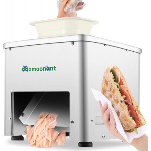  [아마존베스트]Mxmoonant Meat Cutter Machine 3.5mm Thickness Commercial Meat Slicer for Restaurant Canteen Supermarket Kitchen 110V US Plug