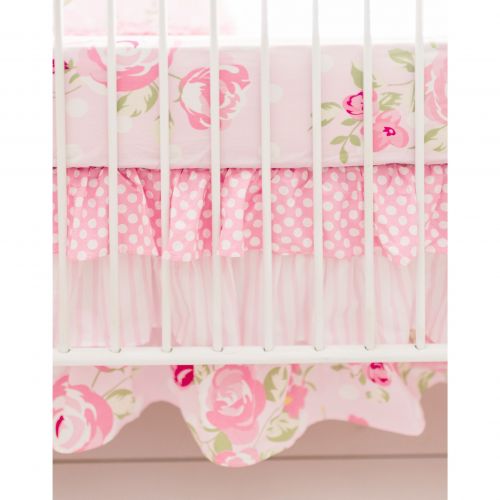  My Baby Sam Rosebud Lane 3-Piece Crib Bedding Set by My Baby Sam