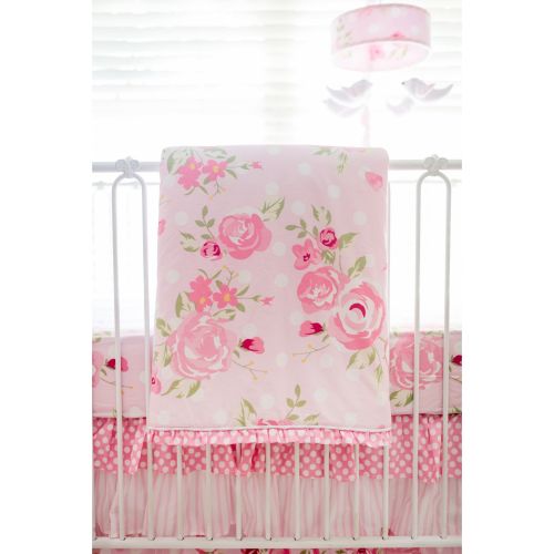  My Baby Sam Rosebud Lane 3-Piece Crib Bedding Set by My Baby Sam