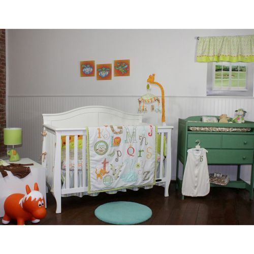  My ABCs First Friends 5 Piece Nursery Bedding Set by Nurture Imagination