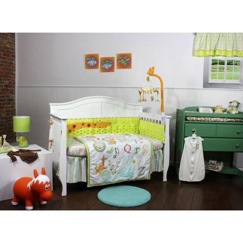  My ABCs First Friends 5 Piece Nursery Bedding Set by Nurture Imagination